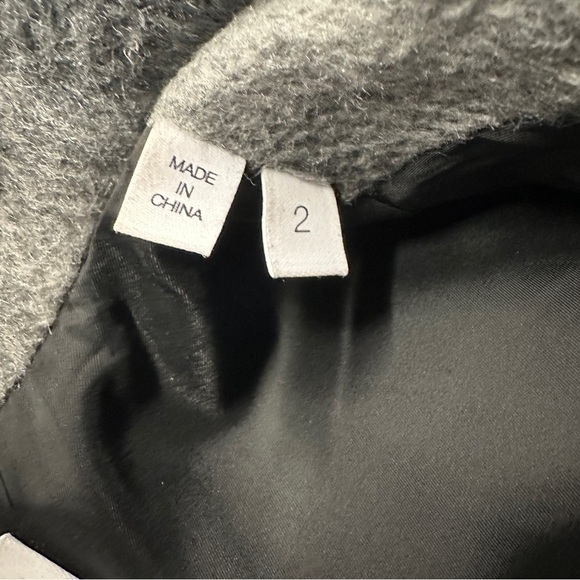 Derek Lam 10 Crosby Women’s plaid check lambskin trim Jacket Size 2 - Picture 8 of 11